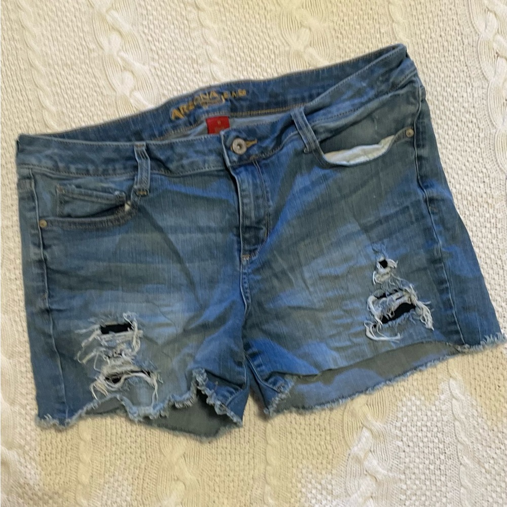 Arizona Distressed Jean Shorts